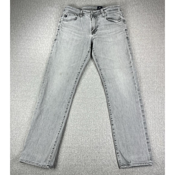 Ag Adriano Goldschmied Other - AG Adriano Goldschmied Graduate Tailored Leg Jeans Men 31X34 Fit 30X30 Grey